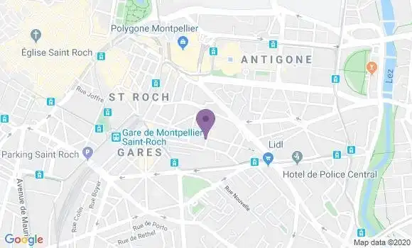 Localisation Mtre Celeste Nathalie