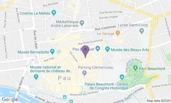 Localisation Mtre Garcia Claude