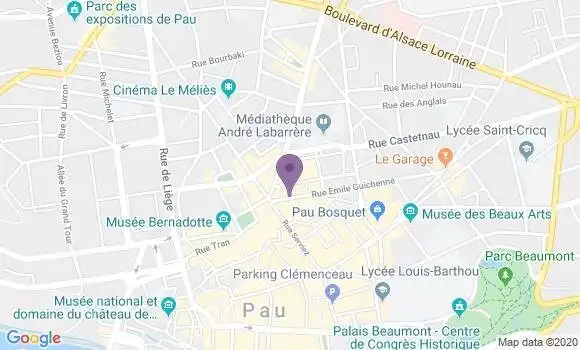 Localisation Mtre Hegoburu Florence
