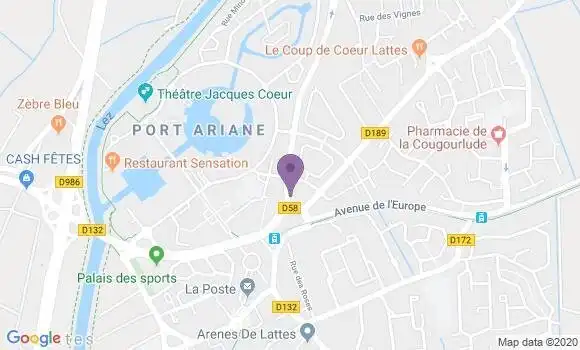 Localisation Mtre Chaneac Catherine