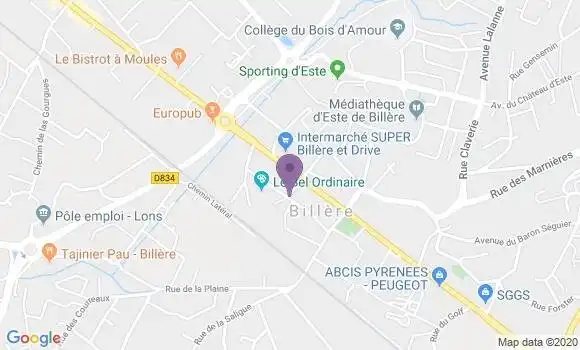 Localisation Mtre Hiriart Gianesini Chantal