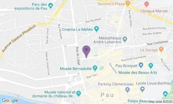 Localisation Mtre Irigoin Marie
