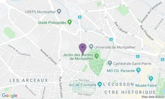 Localisation Mtre Chauffour Bénédicte