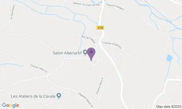Localisation Mtre Lagrange Cécile