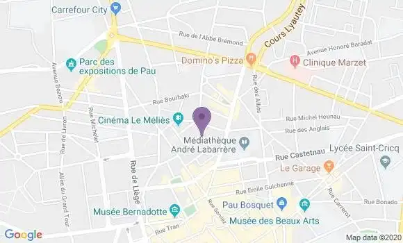 Localisation Mtre Lambert Virginie