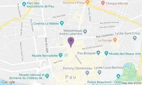Localisation Mtre Larbiouze Marie