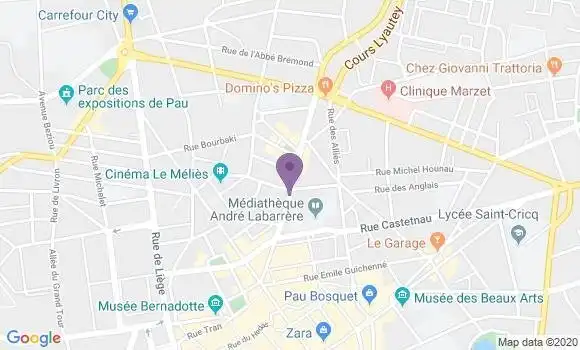 Localisation Mtre Lipsos Véronique