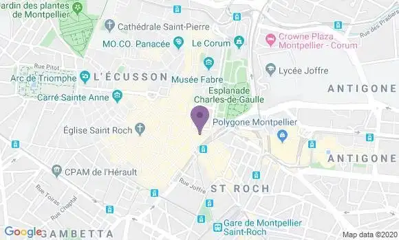 Localisation Mtre Couzinet Sylvie