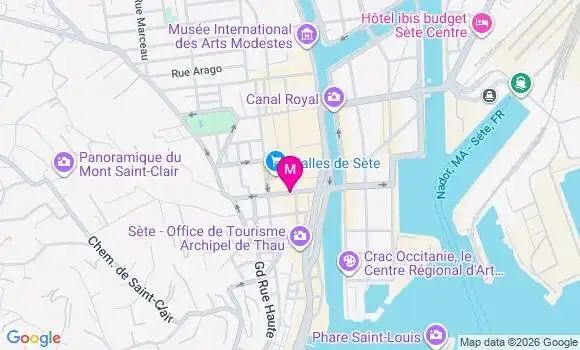 Localisation Mtre D
