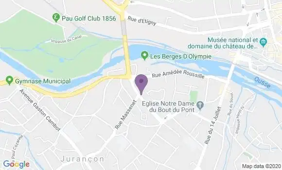 Localisation Mtre Minginette Christian