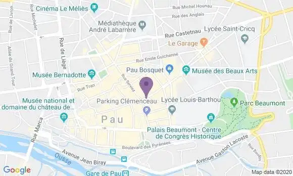 Localisation Mtre Moura Henri