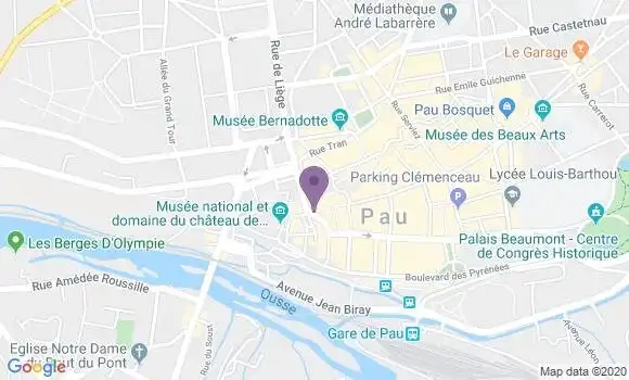 Localisation Mtre Moutet Fortis Stéphanie