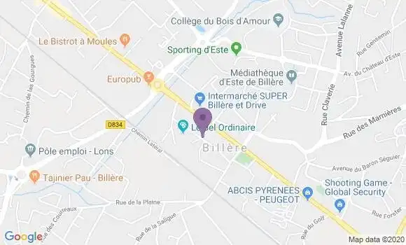 Localisation Mtre Ollivier Isabelle