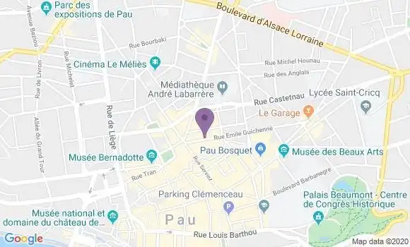 Localisation Mtre Sesma Russo Carole
