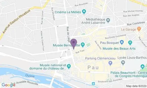 Localisation Mtre Theveniaud Jean