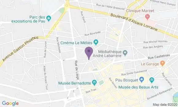 Localisation Mtre Tucoo Chala François