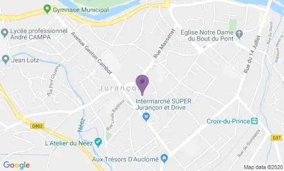 Localisation Mtre Viltard Catherine