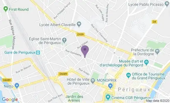 Localisation Mtre Cornet Philippe