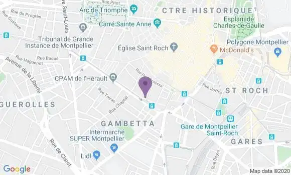 Localisation Mtre Fournier Jeanne