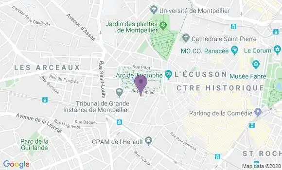 Localisation Mtre Gaston Muriel