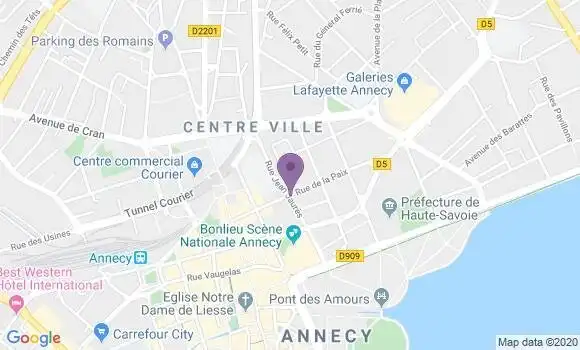 Localisation Mtre Fournier Roux Corinne