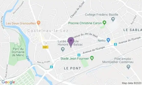 Localisation Mtre Gimbert Isabelle
