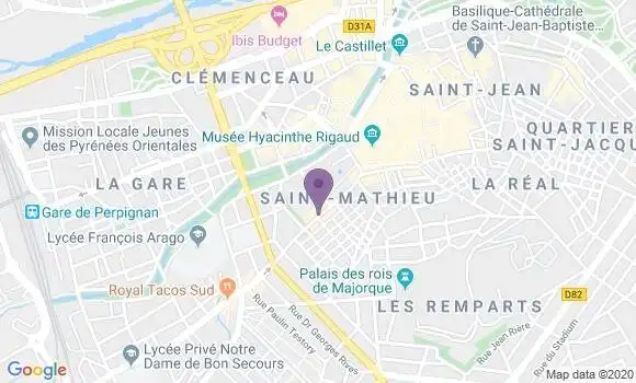 Localisation Mtre Alart Anne