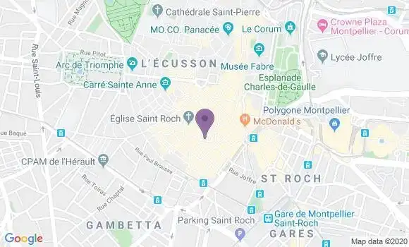 Localisation Mtre Guillaume Vincent