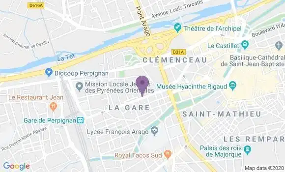 Localisation Mtre Barrere Catherine