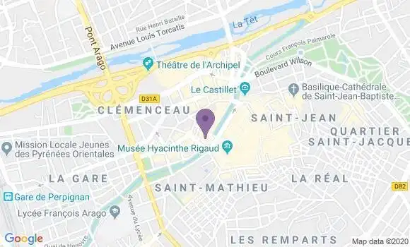 Localisation Mtre Bessiere Fanny