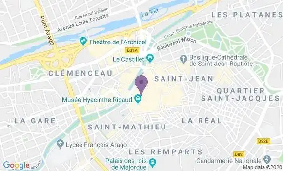 Localisation Mtre Brazes Matthieu