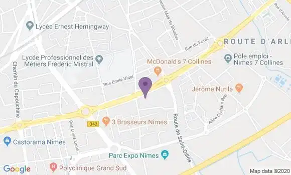 Localisation Mtre Jonquet Nicolas