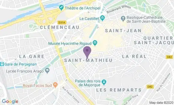 Localisation Mtre Cabanat Henri