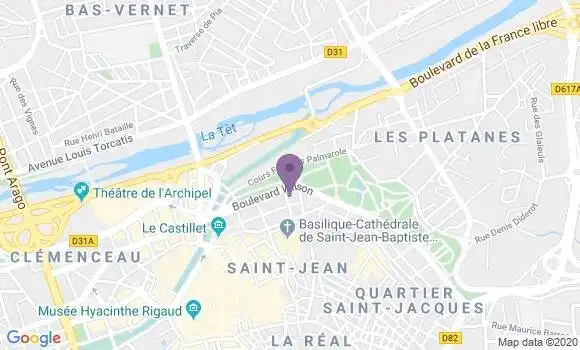 Localisation Mtre Capelet Xavier