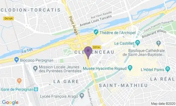 Localisation Mtre Capsie Philippe