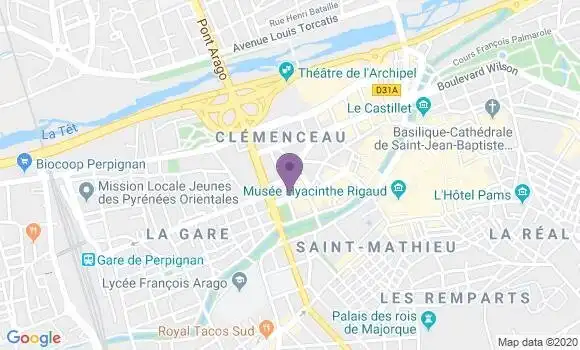 Localisation Mtre Carriere Cyril