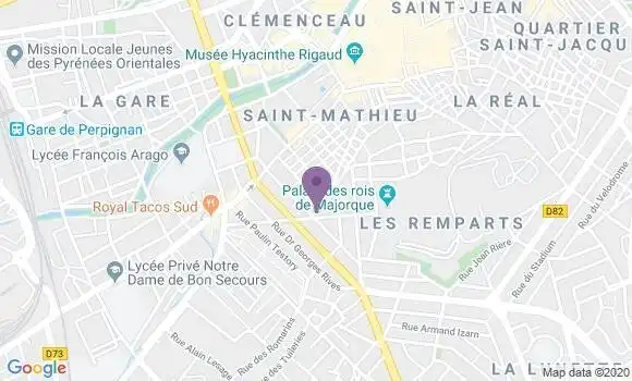 Localisation Mtre Chauvin Betty