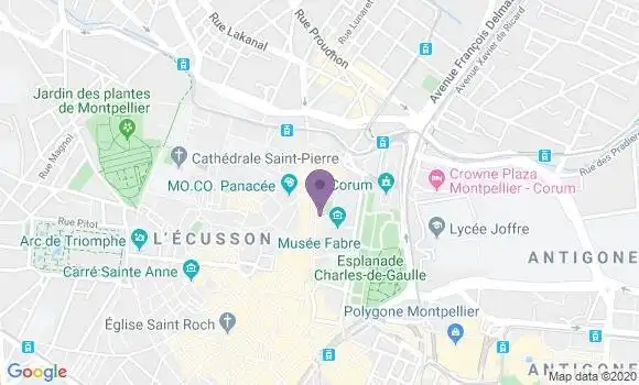 Localisation Mtre Larrous Carreras François