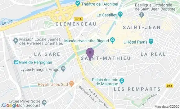 Localisation Mtre Codognes Jean