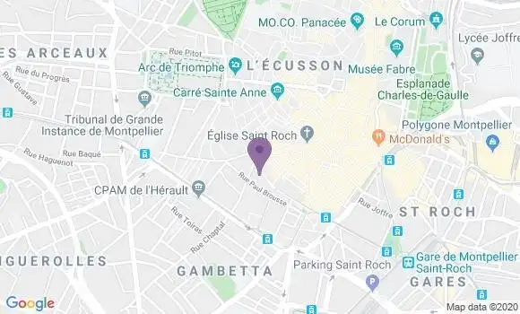 Localisation Mtre Lasry Gilles