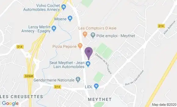 Localisation Mtre Guedat Pascal