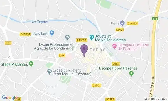 Localisation Mtre Cros Ghislaine