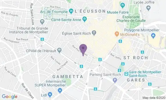 Localisation Mtre Le Fraper du Hellen Dorothée