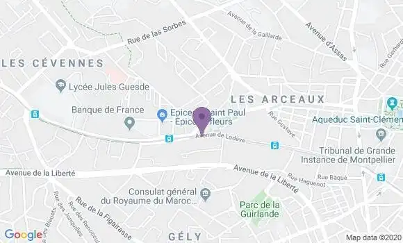 Localisation Mtre Le Stanc Christian
