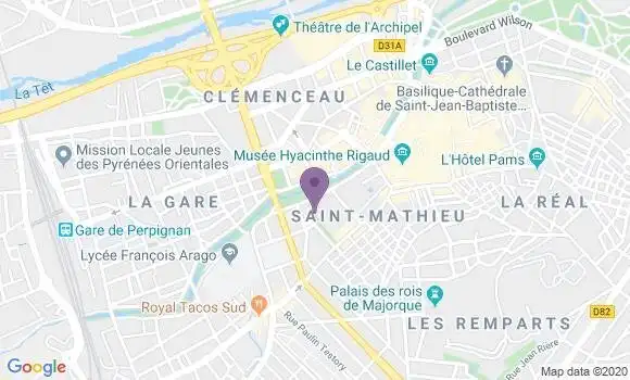 Localisation Mtre Dagues Laurent