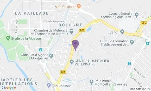 Localisation Mtre Le Targat Yann
