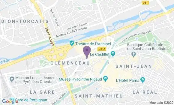 Localisation Mtre Dahan Patrick