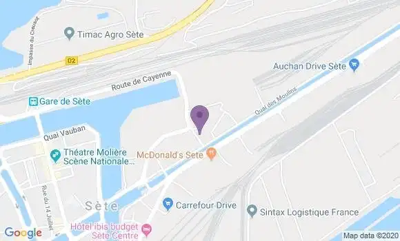 Localisation Mtre Lisanti Audrey