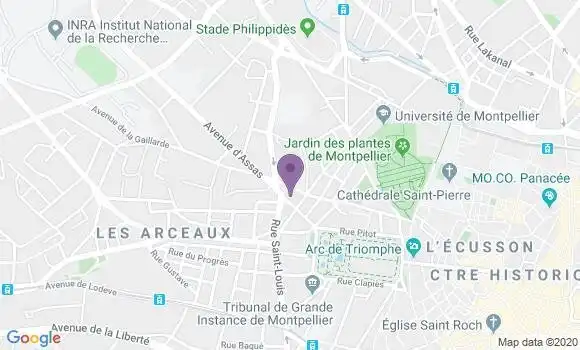 Localisation Mtre Martin Jacques