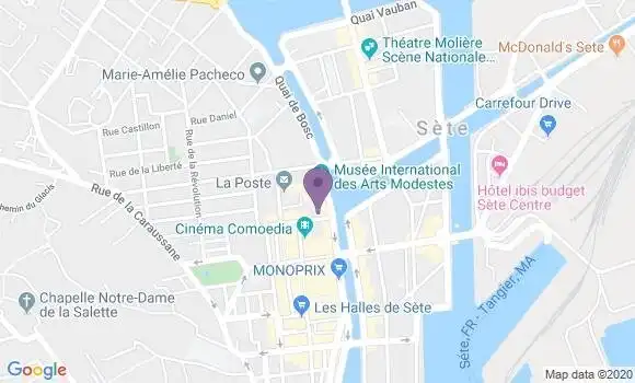 Localisation Mtre Martin Sabine